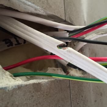 Finding damaged wire