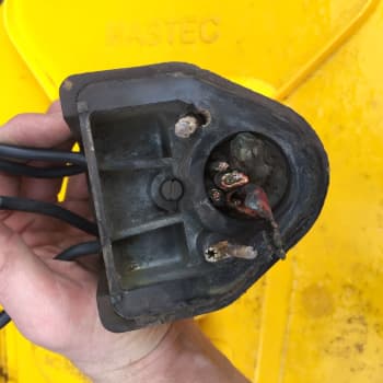 Inspecting damage
